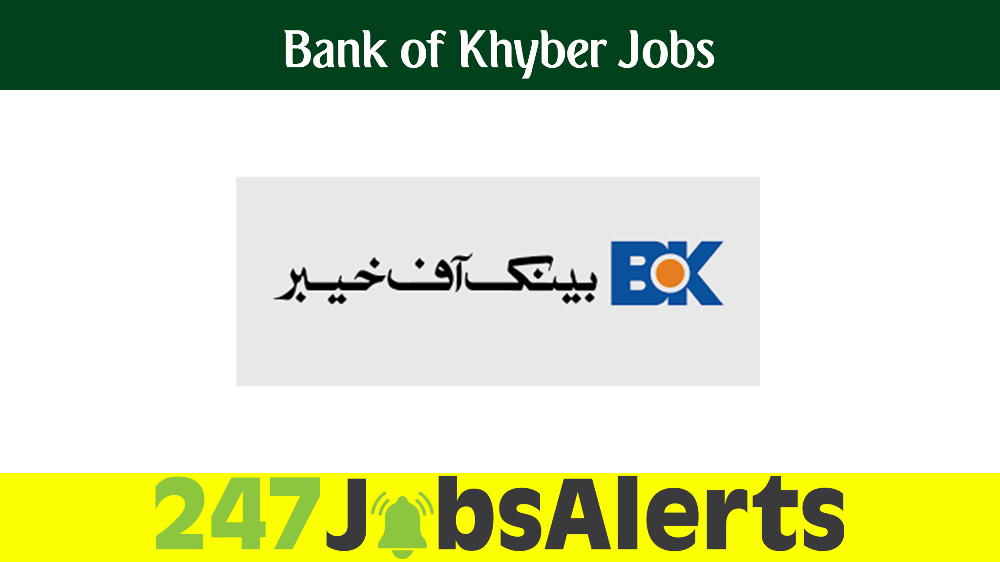 Bank of Khyber Jobs